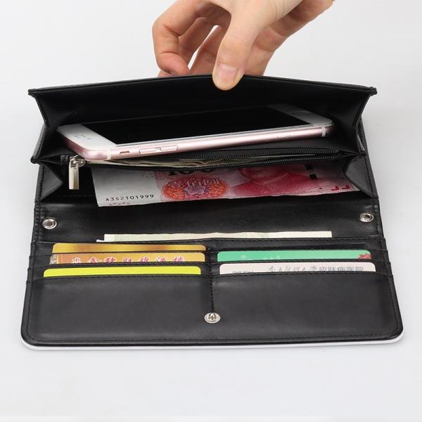 Des emplacements pour cartes multiples étanches à l'eau Sublimation Continental Dames Portemonnaie Femmes Sacoche d'embrayage pour photos personnalisées