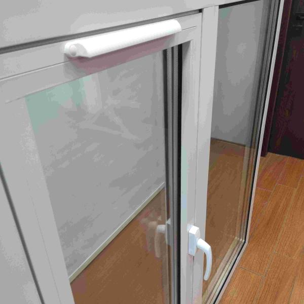 Surface Mounting Aluminium Glass Window White Aluminum Casement Window Customizable
