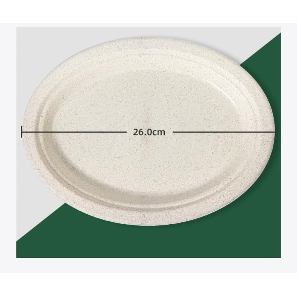 43cm*33cm*33cm Package Size Disposable Tableware Made from Eco-friendly Rice Husk