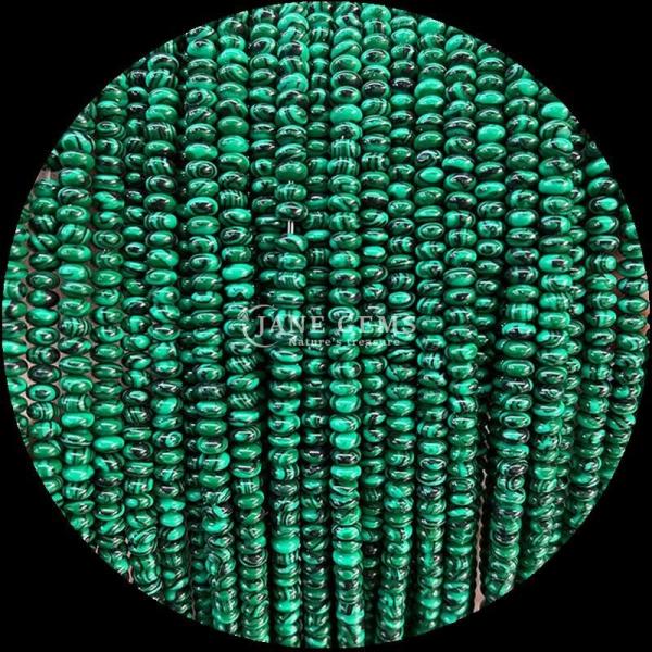 Natural Crystal Gemstone Rondelle Abacus Shape Amazonite Tiger Eye Loose Bead Strands for Yoga Bracelets