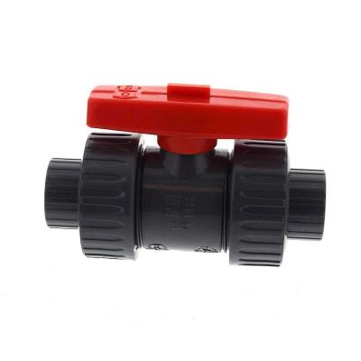 Multifunctional Durable Union Ball Valve , Lightweight PP Compression Ball Valve