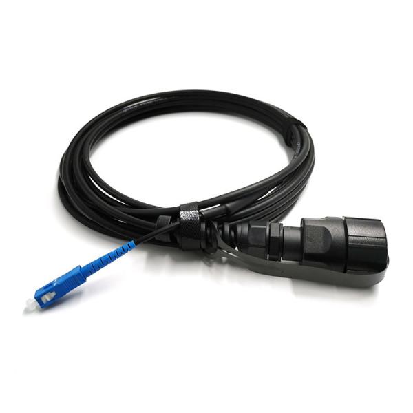 Waterproof CPRI Fiber Cable Armored FTTA SC LC Patch Cord UV Resistant