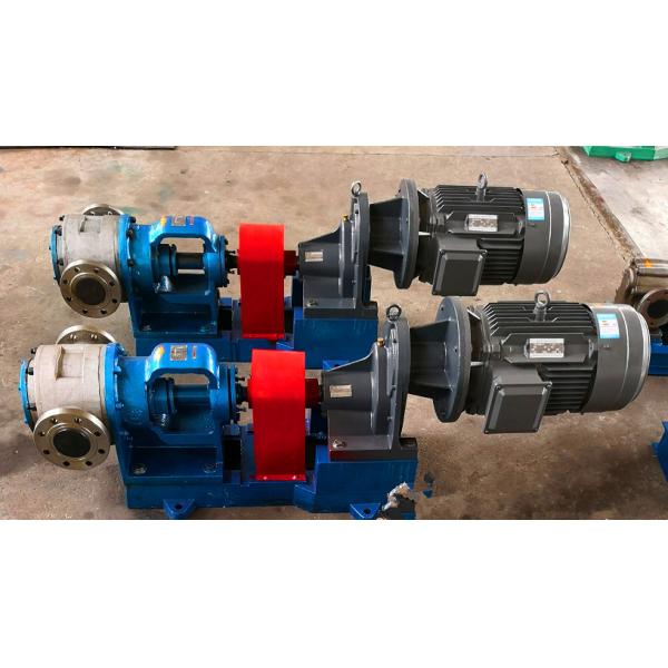 Explosion Proof Motor Internal Gear Pump Stainless Steel Material Flange Connection