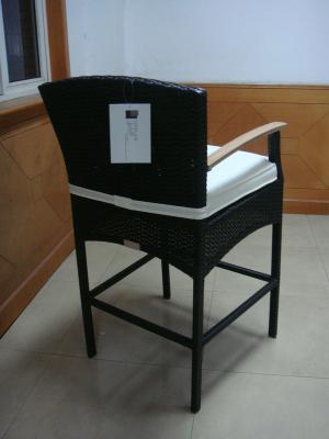 Modern Leisure Resin Wicker Bar Set For Balcony / Beach / Office
