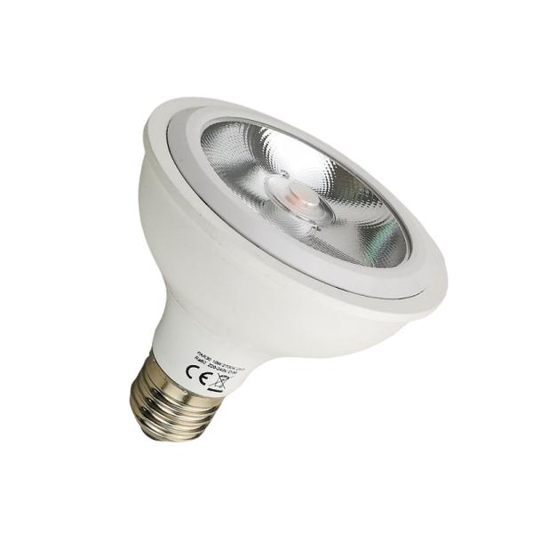 E27 Triac Dimming PAR30 ampoules à LED Cou court 10w 40 degrés 2700k Blanc chaud