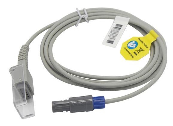 Biolight Patient Monitor SPO2 Extension Cable Compatible with M6 M12 Redel 5pin to DB 9pin