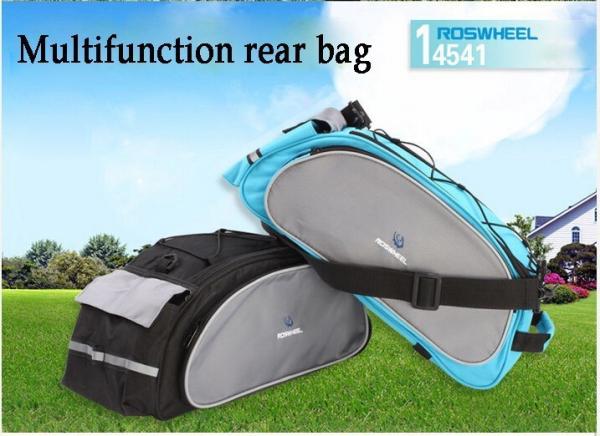 Bike Bag Roswheel 13L Bike Tail Rear Saddle Bag Rain Cover Cycling bike pouch