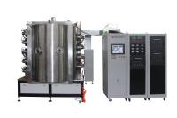 Máquina de revestimento de vidro de alto vácuo Sistema de revestimento decorativo PVD