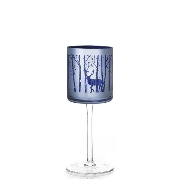 Newest design home decorative lead free crystal lantern glass candle holder