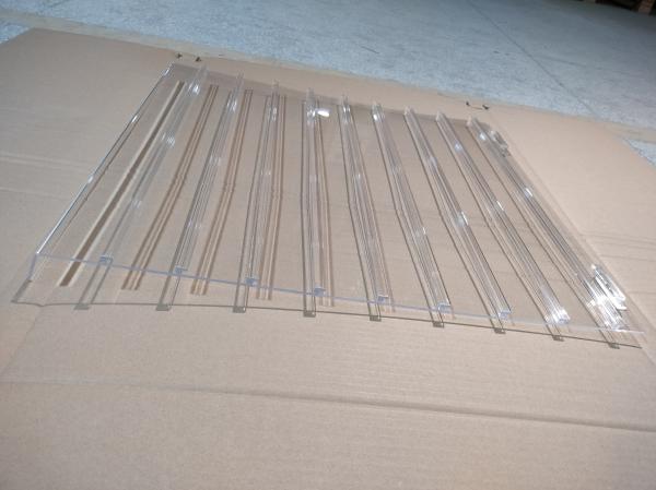 Clear Acrylic Earring Panel - 22W x 23-1/2L