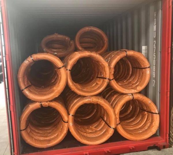 1.68mm Galvanized Steel Core Wire Heavy Zinc Coating For Bare ACSR Conductor ASTM B 498