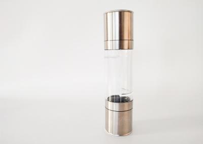 Double Headed Stainless Steel Pepper Grinders  For Kitchen