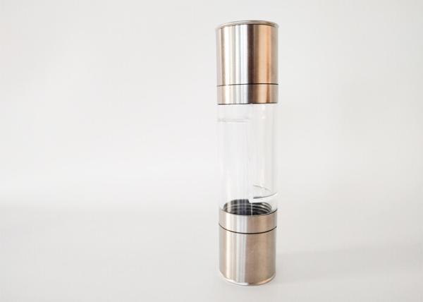 Double Headed Stainless Steel Pepper Grinders  For Kitchen