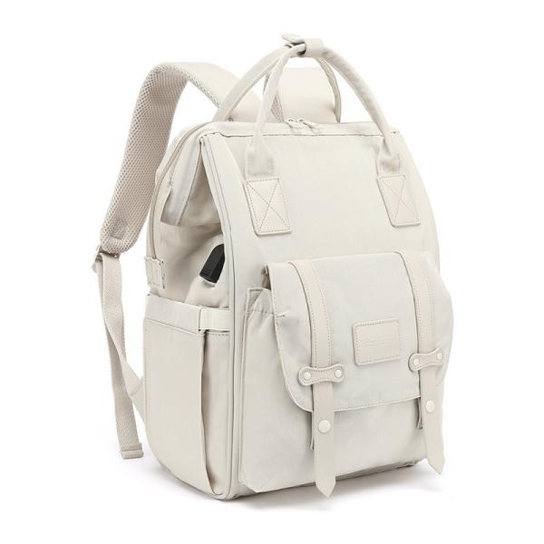 Thermal Insulation Nylon Travel Changing Bag With USB Charging Port 35L