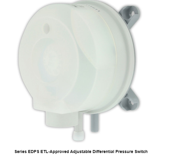 регулируемое соединение переключателя перепада давления 4.4oz 1/2» NPT