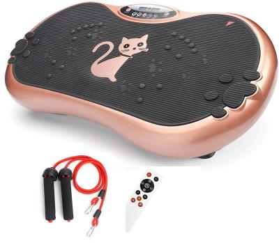 180W 999 Levels Vibration Plate Exercise Machine Whole Body Training High Speed