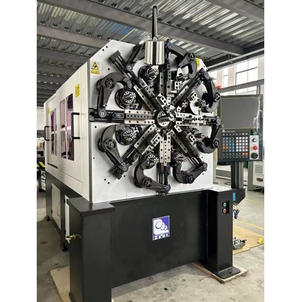 HYD-40T-5A Five Axis CNC Spring Forming Machine Handling 1.0-4.2mm Wire