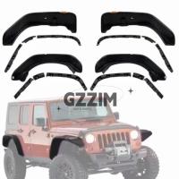 Jeep Wrangler JK JL JT Car Accessories Black Wide Body Fender Flares Wheel Brows