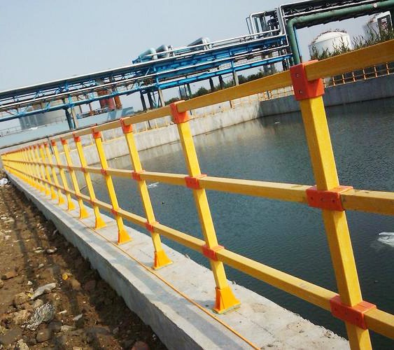 Industrial Outdoor Fence Made of FRP Composite for Chemical Corrosion Resistance