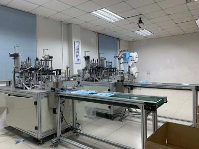 Fast Ear Loop Disposable Face Mask Making Machine Computer Program Control