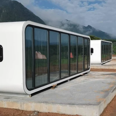 Умный яблочный домик Ультимативный модульный подвижный дом с индивидуальным цветом