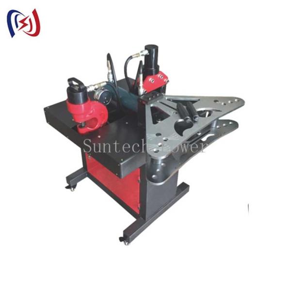 Professional Hydraulic Bus-bar Machine 0-12mm Thickness Capacity With ±0.1mm Precision​