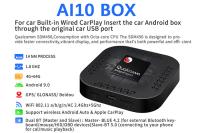 Caja inalámbrica universal SD micro Carplay Mini Android Box Multimedia de GPS CarPlay AI
