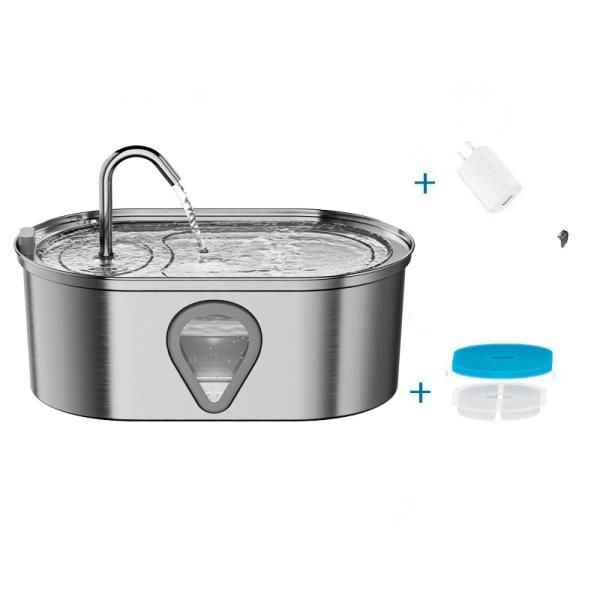 Fontaine d'eau pour chien et chat, plus grande quantité d'eau