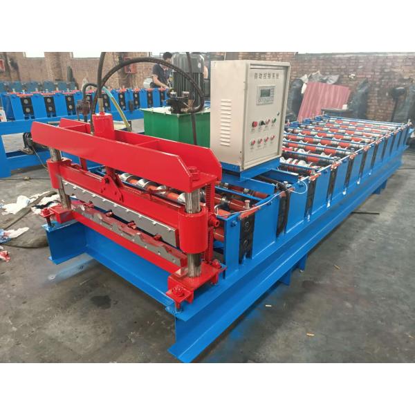 High Quality Concrete Road Paving Terrazzo Roof Floor Double Layer Glazed Tile IBR Sheet Roof Press Making Machine