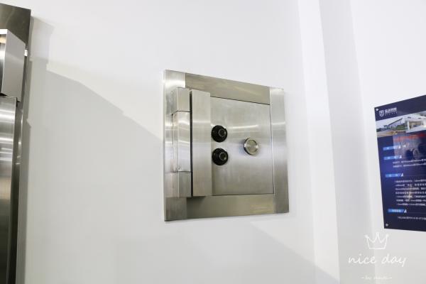 Porta segura do cofre-forte de H500mm W500mm, porta segura da sala da arma de aço inoxidável