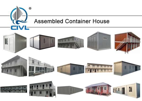 Luxury Prefab Shipping Container Homes , Modern Container Design s Villa Tow House white colorme
