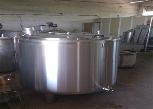 Inox Ice Cream Mixing Tank Food Grade Stainless Steel 304 Material Easy Operate