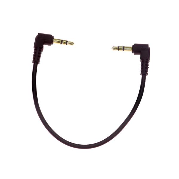 0.2M 1M 2M 3M 10M 90 Degree Angle Male to Male 3 Poles TRS Stereo Audio Jack Extension Cable for Headphone Car Speaker