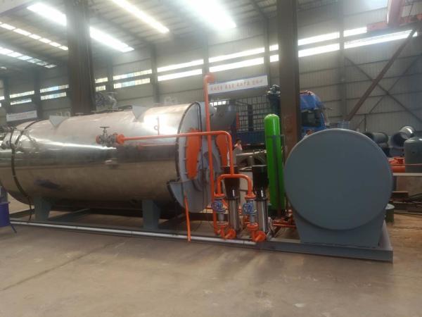 WNS 10t/H 0.7Mpa 1.0Mpa 1.2Mpa  Oil Gas Fired Fire Tube Steam Boiler For Chemical Industry