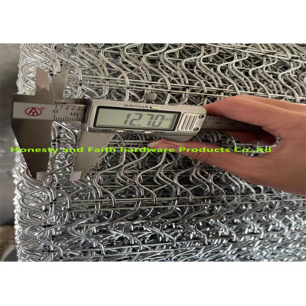 280 Meters Length Marine Reinforcement Curved Line Welded Wire Mesh For Offshore Gas Pipeline