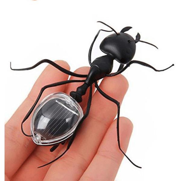 Big Ant Toys Black Science Novelty Gift Creative Toys Plastic Promotional Solar Toy Ant