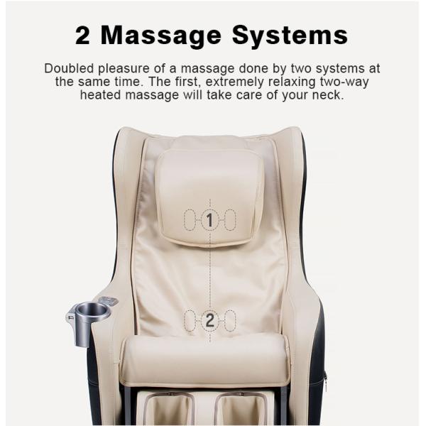 Heat And Oversized Massage Recliner 88cm Sl Track Usb Charging Oem