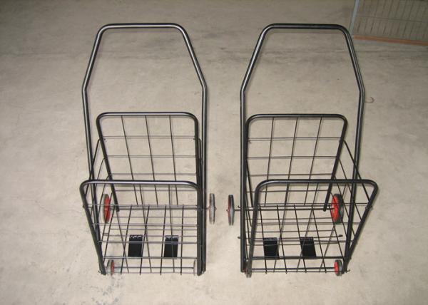 Portable Plastic Shopping Trolley Luggage Shopping Small Plastic Shopping Carts