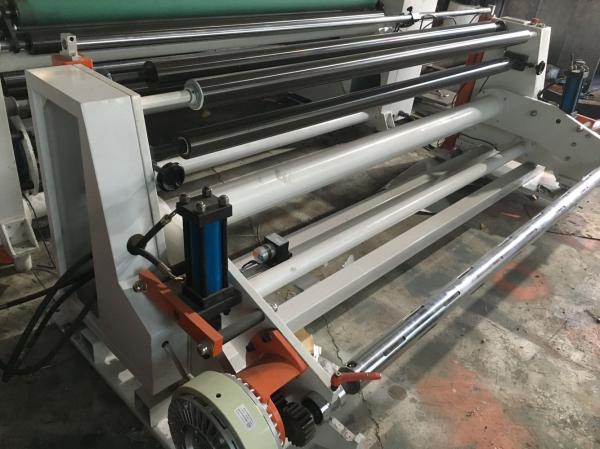 Seperate Unwind Paper Slitting Rewinding Machine With 3 Inch Air Shaft