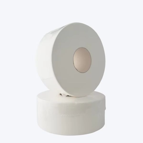 Factory Wholesale Jumbo Roll Tissue Paper New Large Environmentally Friendly Roll Rewinding Paper Soft Feature
