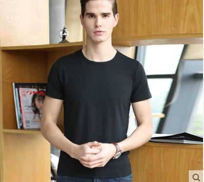 2019 New Design Adults Bamboo And Cotton T Shirts Casual Style Breathable