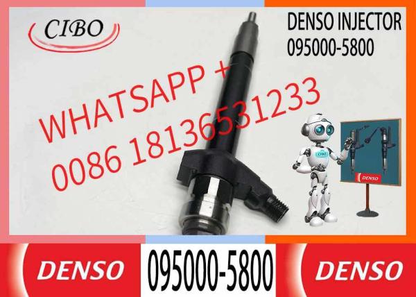 Fast Dispatch 095000-5800 095000-5801 6C1Q-9K546-AC 6C1Q-9K546-AB diesel Fuel Injector for 4HU, P22DTE, HDI Engine