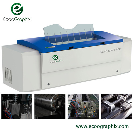Máquina de impressão de offset manual da série T-800 CTP térmica de 28pph