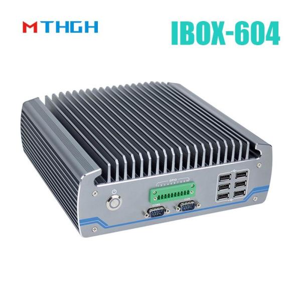 Fanless Industrial PC with Intel Core I5-6500T, All Aluminum Chassis, and SSD Storage for Harsh Environments