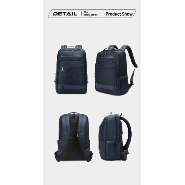 Shein T-B9058 Men 15.6 Inch Laptop Business Travel Backpacks Multifunction