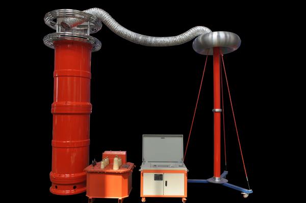 Variable Frequency Series Resonance Withstand Voltage Test Device with 0-100kV Test Voltage Range, Microcomputer Control, and Digital LCD Display