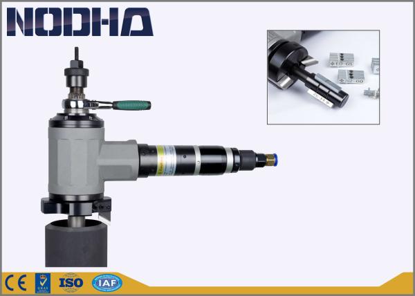 Compact Design Air Driven / Pneumatic Pipe Beveler Lower Weight 15mm Wall Thickness