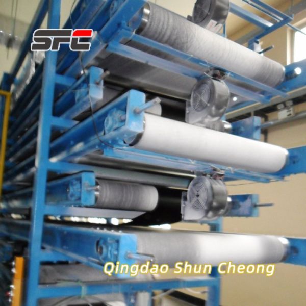 PLC Controlled Hanging Rod Type Batch Off Cooler with Adjustable Configuration and Temperature Control