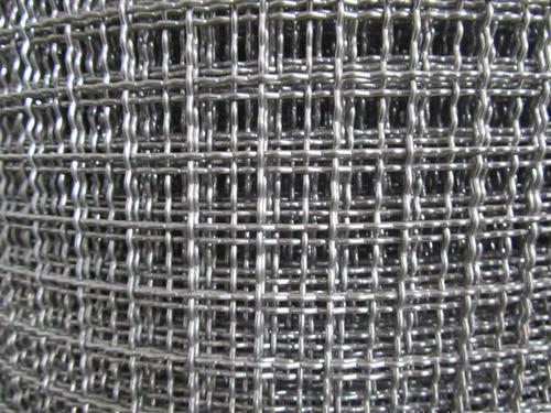 Acid Resistant 20 Mesh Galvanized Crimped Wire Mesh Bidirectional Flat Woven Steel