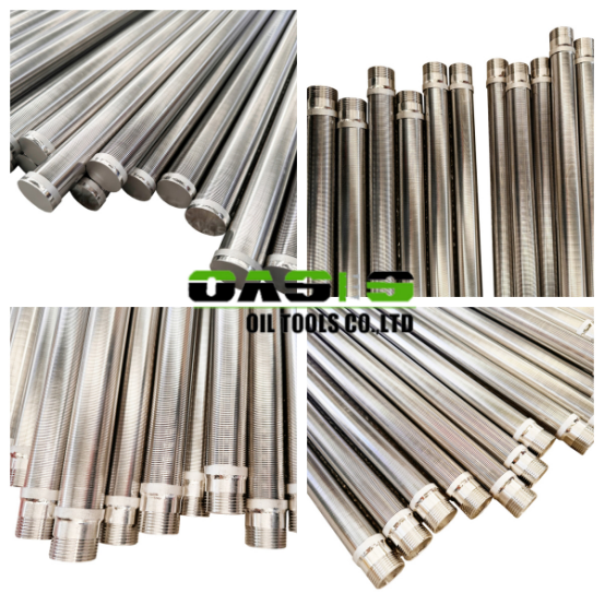 Johnson Type Metal Water Well Screen Pipe with Long Service Life